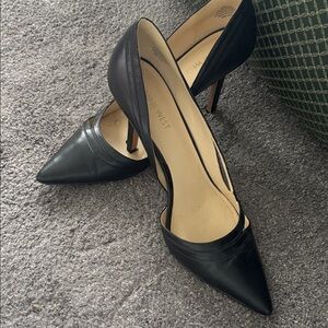 Nine West Classic Black Heels Size 10